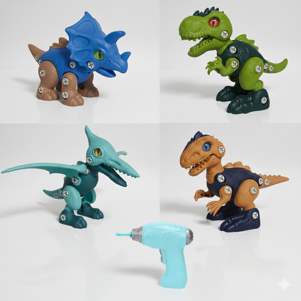 Dinosaur STEM Building Toy Set