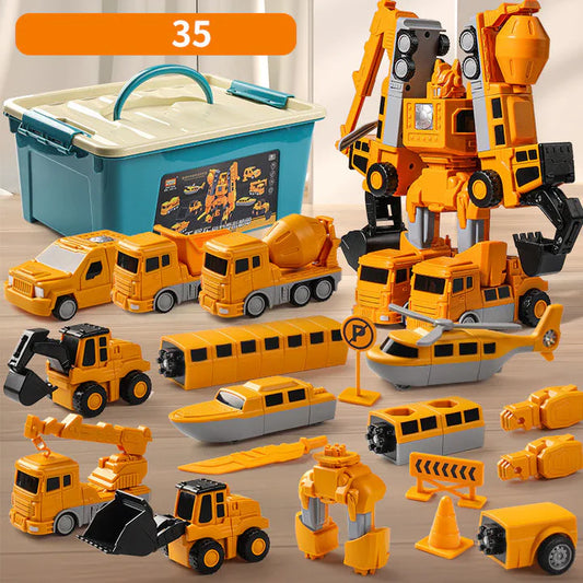 Magnetic RoboCar Set