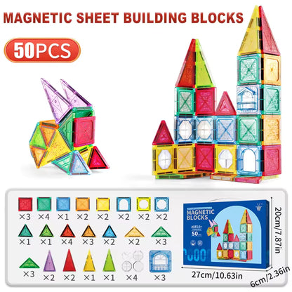 Magnetic Building Blocks for Kids.