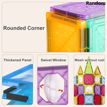 Magnetic Building Blocks for Kids.
