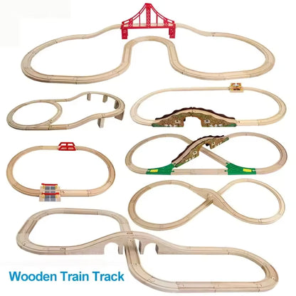 Wooden Train Track