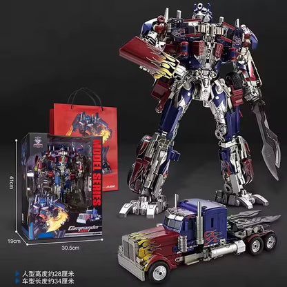Optimus Prime & Bumblebee Transforming Robot Toy.