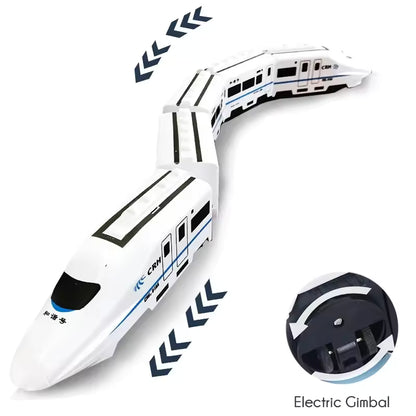 Electric High-Speed Train Toy with Lights and Sound