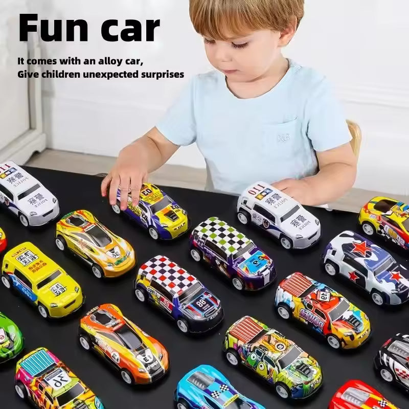 Kids' Alloy Pull-Back Toy Cars