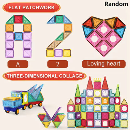 Magnetic Building Blocks for Kids.