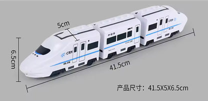 Electric High-Speed Train Toy with Lights and Sound