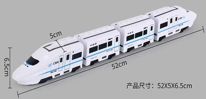 Electric High-Speed Train Toy with Lights and Sound
