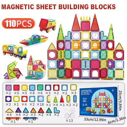 Magnetic Building Blocks for Kids.