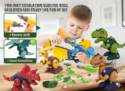 Dinosaur STEM Building Toy Set