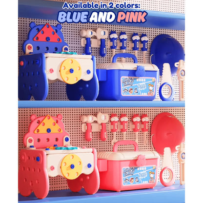 Hippo All-in-one Tool Hub DIY Montessori Tool Box Set