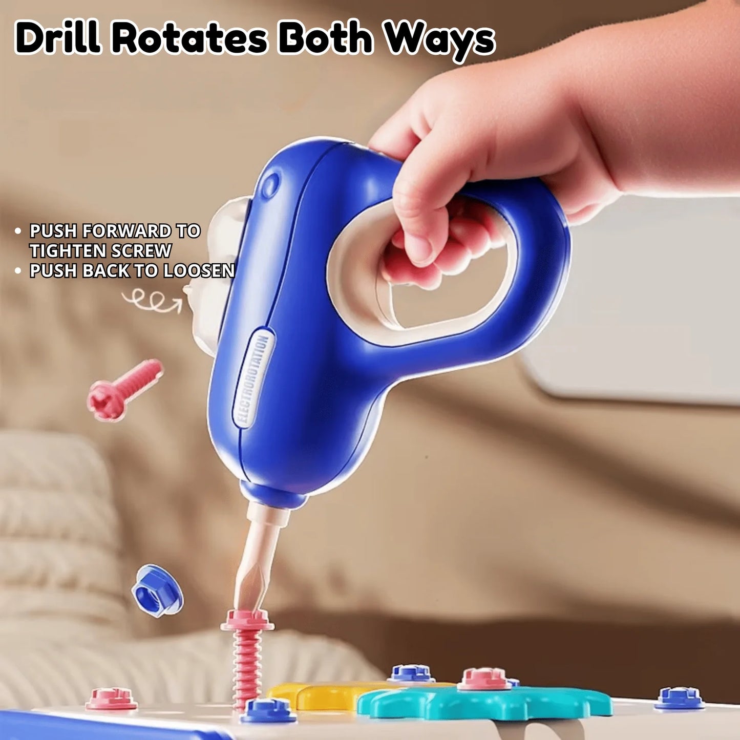 Hippo All-in-one Tool Hub DIY Montessori Tool Box Set