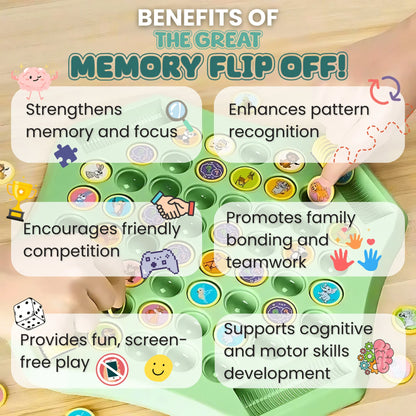 The Great Memory Flip Off! – Fast-Paced Matching Game for All Ages