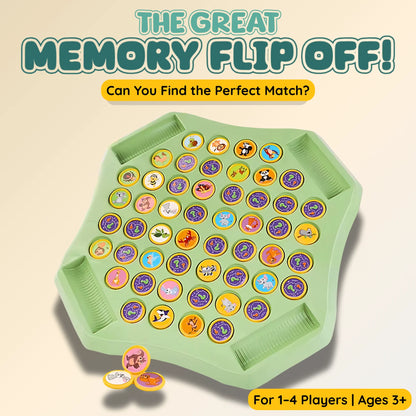 The Great Memory Flip Off! – Fast-Paced Matching Game for All Ages